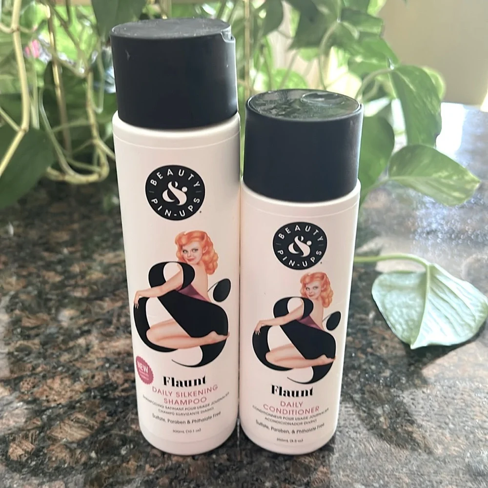 Beauty Pin Ups Professional Shampoo & Conditioner Haircare Set NEW